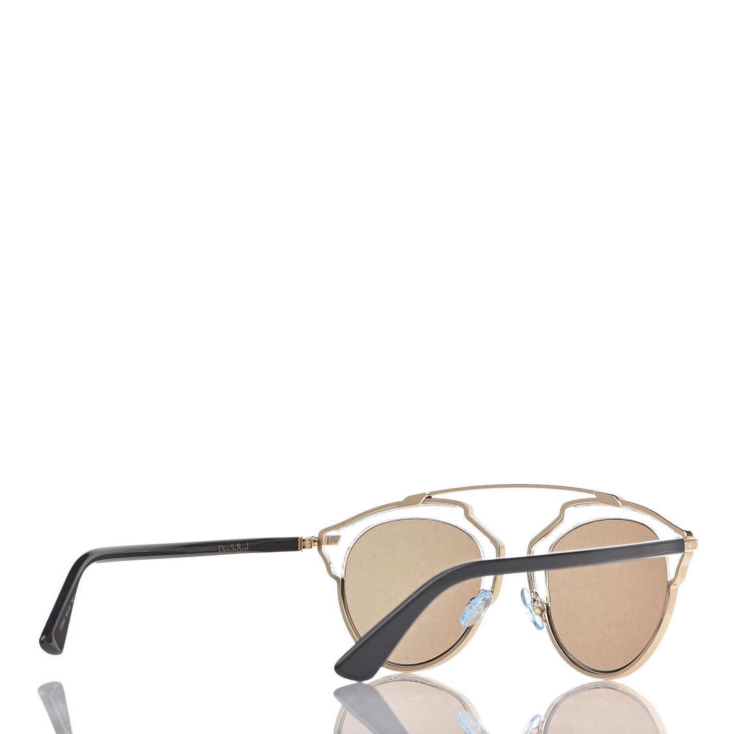 Mirrored So Real Sunglasses Gold