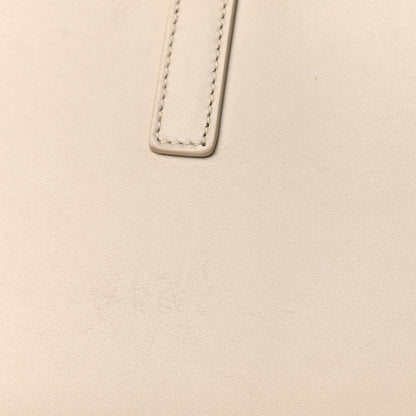 Saint Laurent Smooth Calfskin Le 5 A 7 Hobo Crema Soft 12 of 12