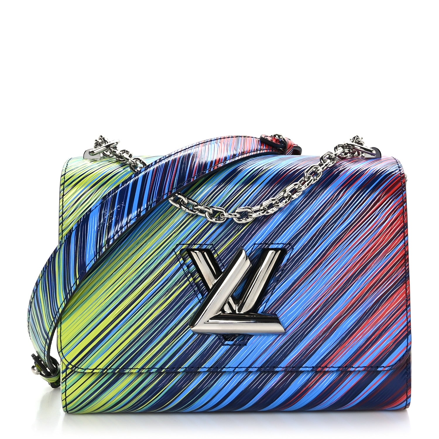 Louis Vuitton Epi Tropical Twist Shoulder Bag MM Vert Rouge 1 of 9