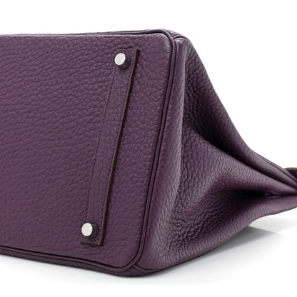 Hermes Togo Birkin 35 Ultraviolet 8 of 11