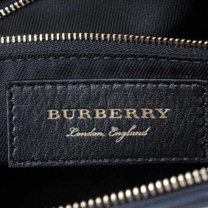 Burberry Horseferry Check Small Chichester Crossbody Clutch Bag Black 6 of 8