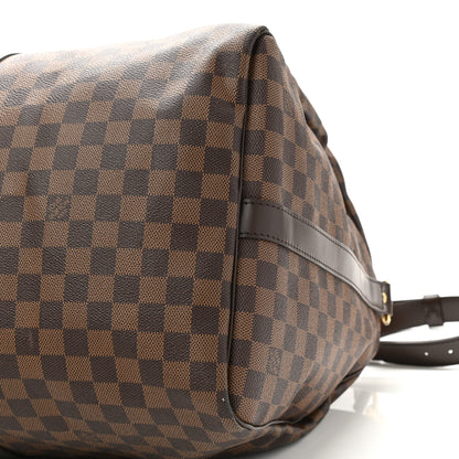 Louis Vuitton Damier Ebene Keepall Bandouliere 55 11 of 11
