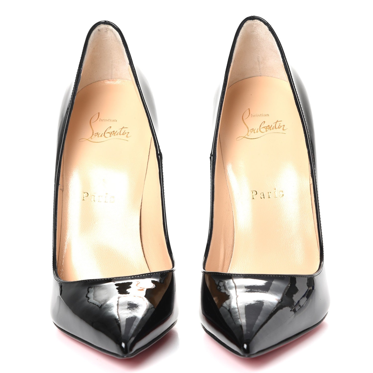 Christian Louboutin Patent So Kate 120 Pumps 38 Black 2 of 8