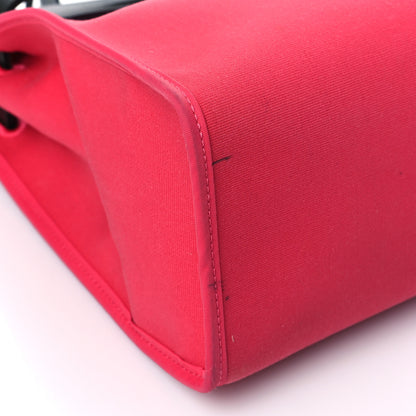 Hermes Vache Hunter Toile Herbag Zip 31 PM Rose Extreme Black 10 of 13