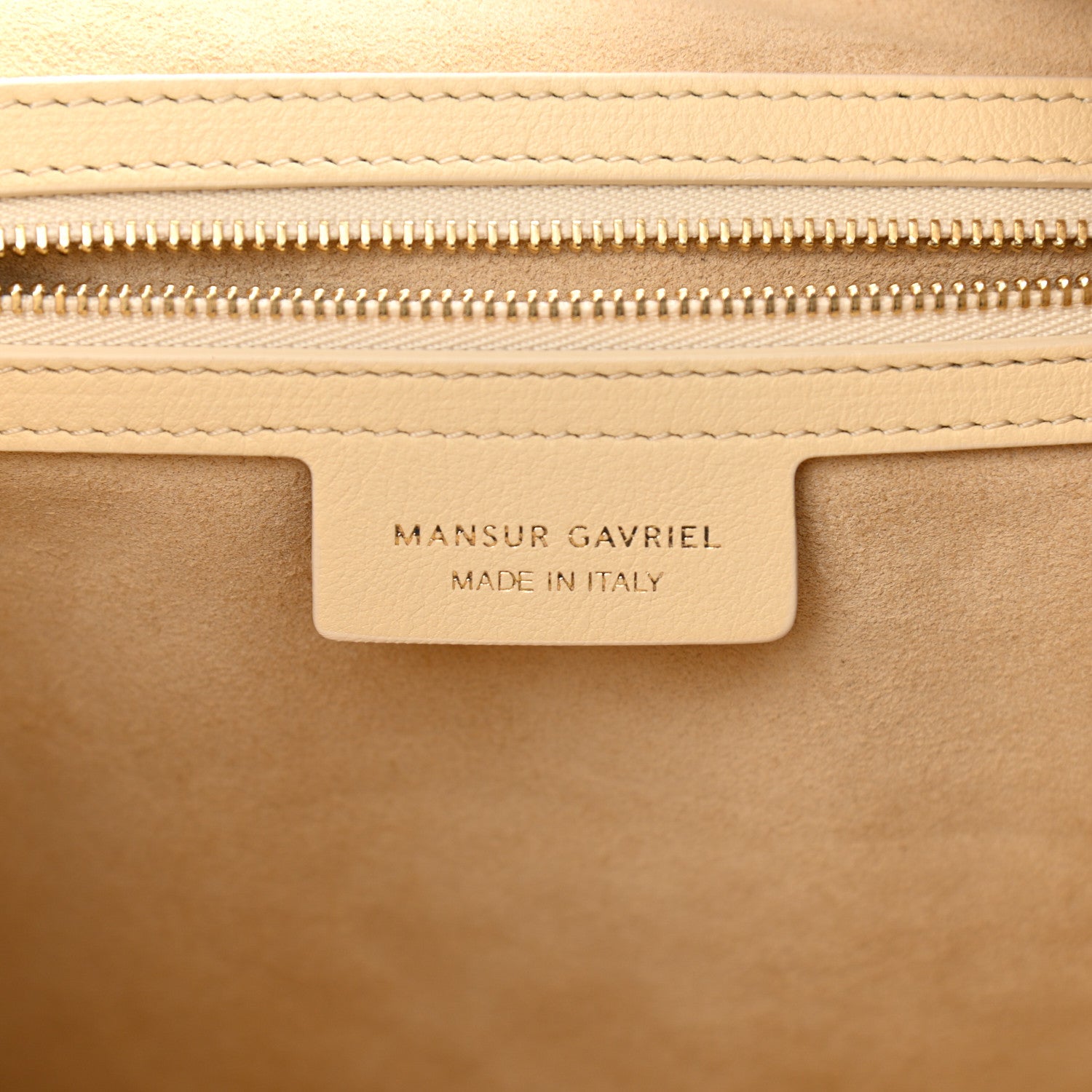 Mansur Gavriel Calfskin Mini Swing Shoulder Bag Crema 7 of 9