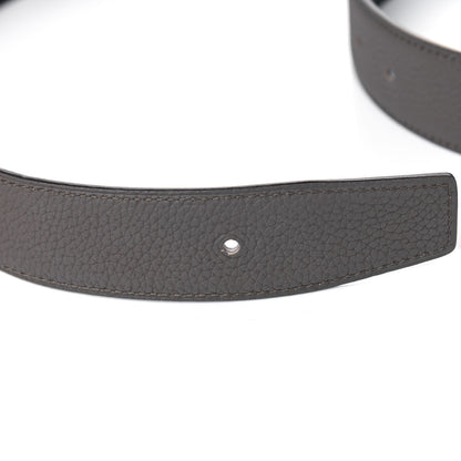 Hermes Togo 32mm H d'Ancre Belt 100 40 Etain Black 5 of 5