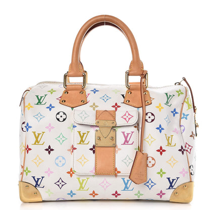 Louis Vuitton Monogram Multicolor Speedy 30 White 1 of 16