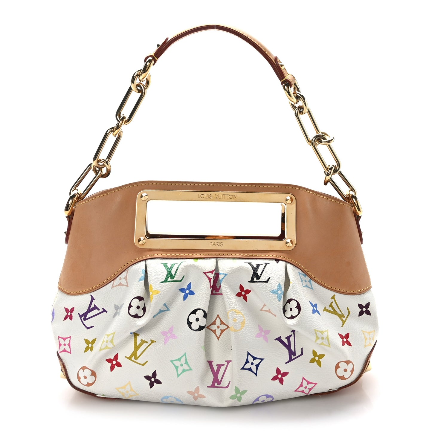 Monogram Multicolor Judy PM White