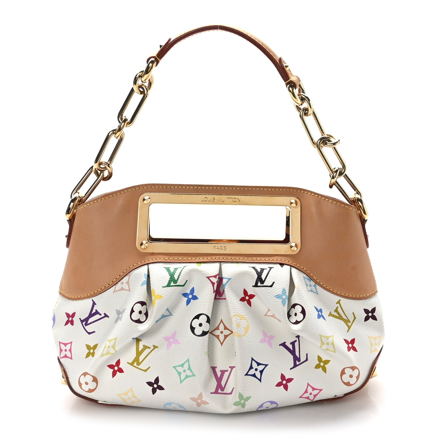 Louis Vuitton Monogram Multicolor Judy PM White 1 of 8