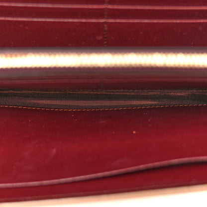 Salvatore Ferragamo Calfskin City Wallet On Chain Almond 5 of 13