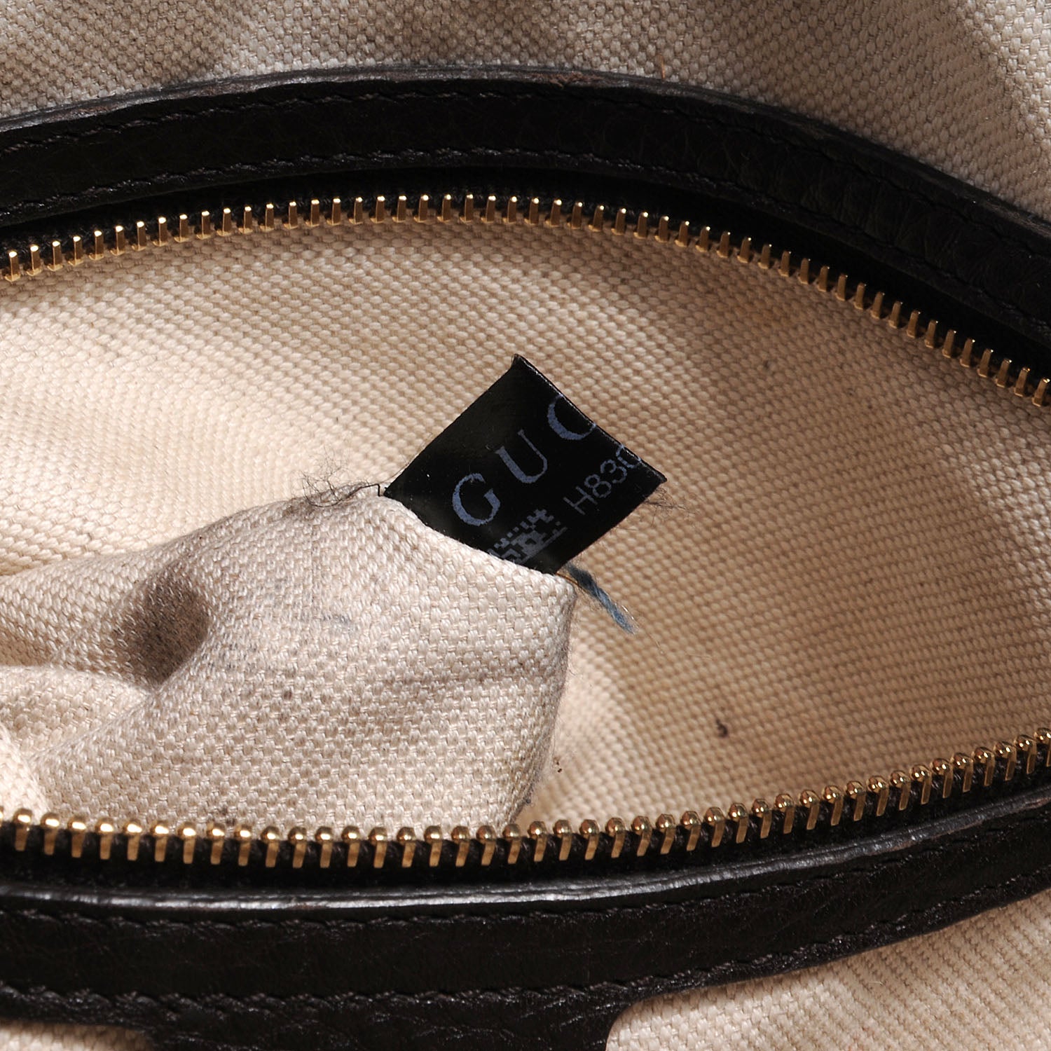 Gucci Leather Vintage Web Medium Top Handle Bag Dark Brown 8 of 11