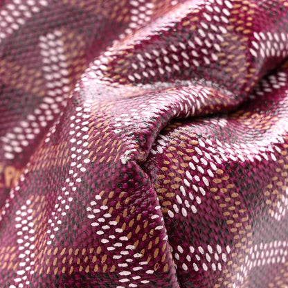 Goyard Goyardine Fidji Zip Hobo Burgundy 14 of 14
