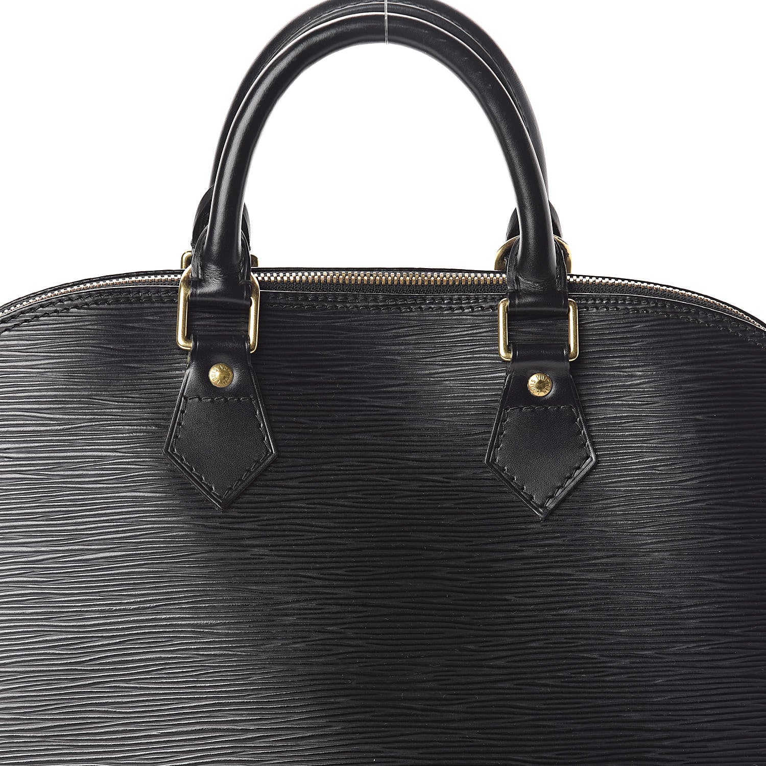 Louis Vuitton Epi Alma PM Black 7 of 9