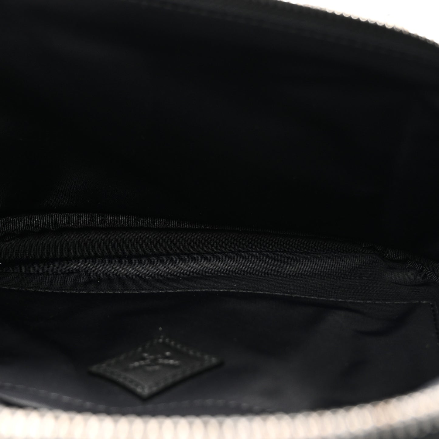 Nylon Fursten Medium Belt Bag Black