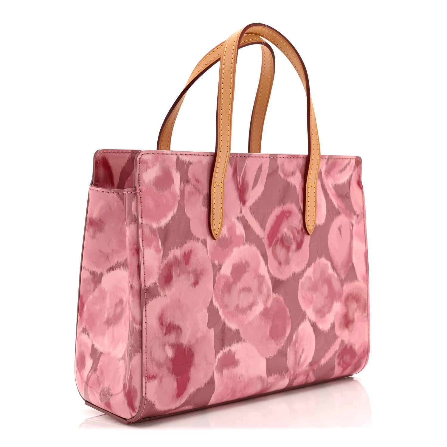 Louis Vuitton Vernis Ikat Catalina BB Rose Velours 3 of 10