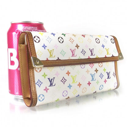Louis Vuitton Monogram Multicolor Porte Tresor International Wallet White 8 of 8