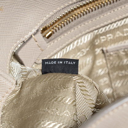 Prada Saffiano Lux Large Tote Pomice 8 of 10