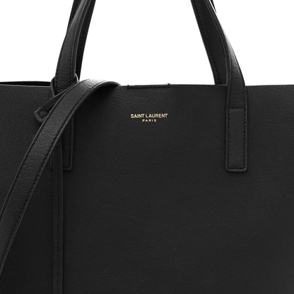 Saint Laurent Calfskin Toy Shopping Tote Black 8 of 12