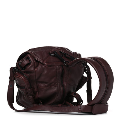 Alexander Wang Lambskin Marti Backpack Burgundy 2 of 14