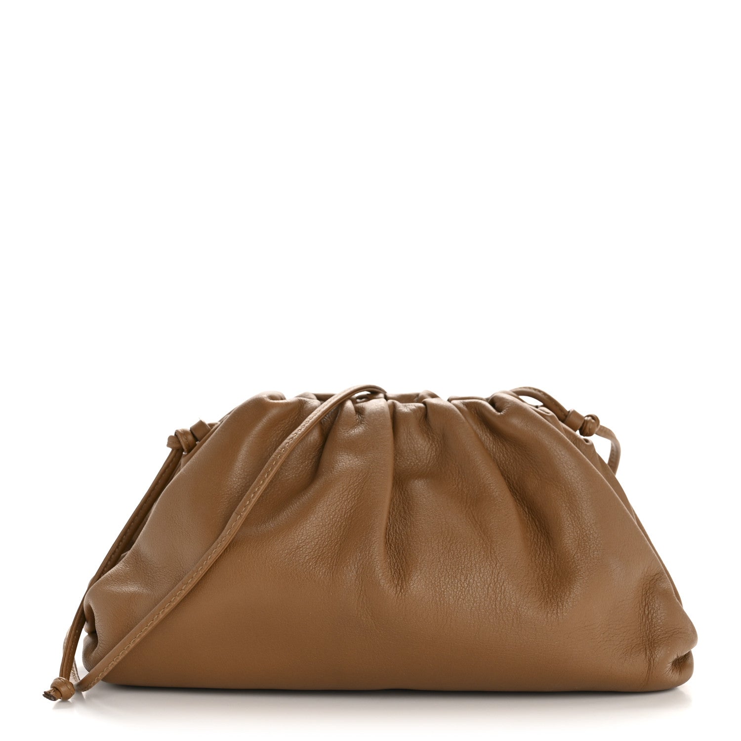 Bottega Veneta Butter Calfskin The Mini Pouch Teak 1 of 13