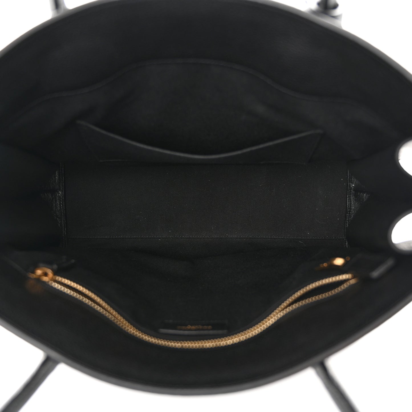 Grained Calfskin Sac De Jour Souple North South Tote Black