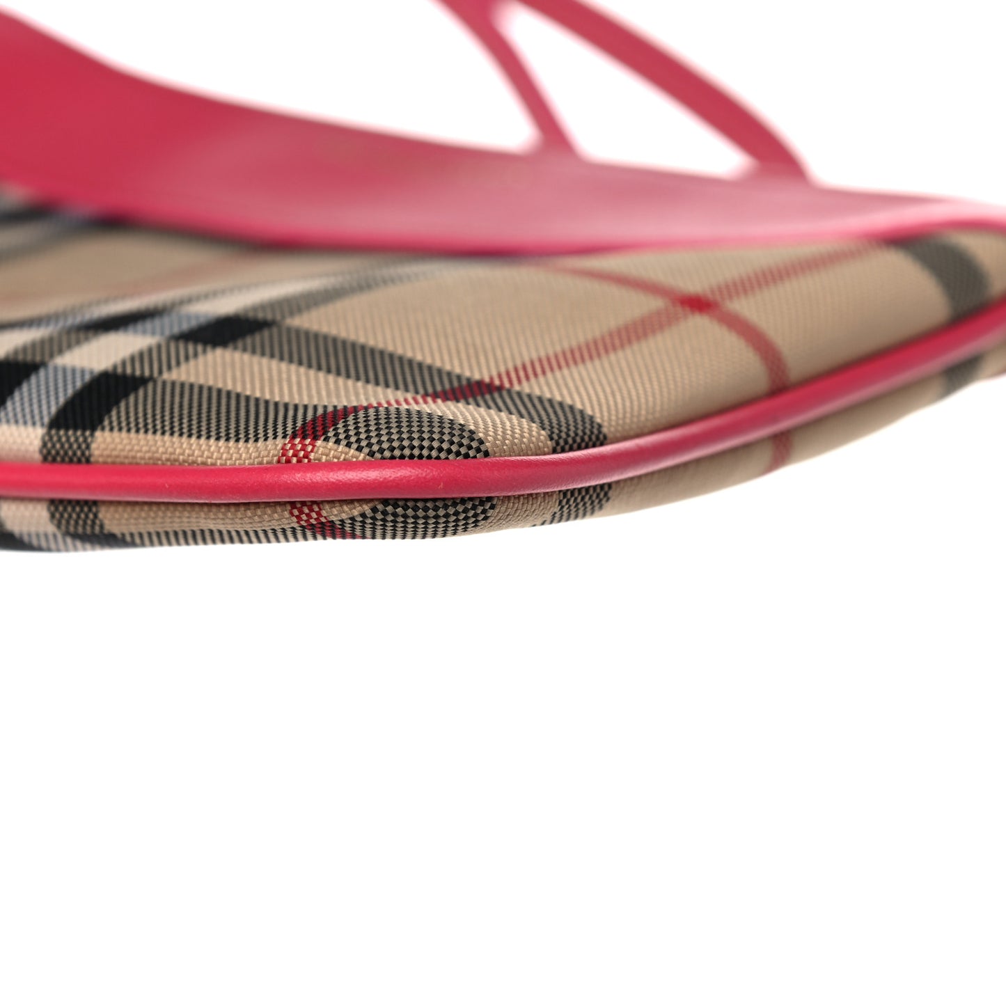 Haymarket Check Zip Pouch Pink