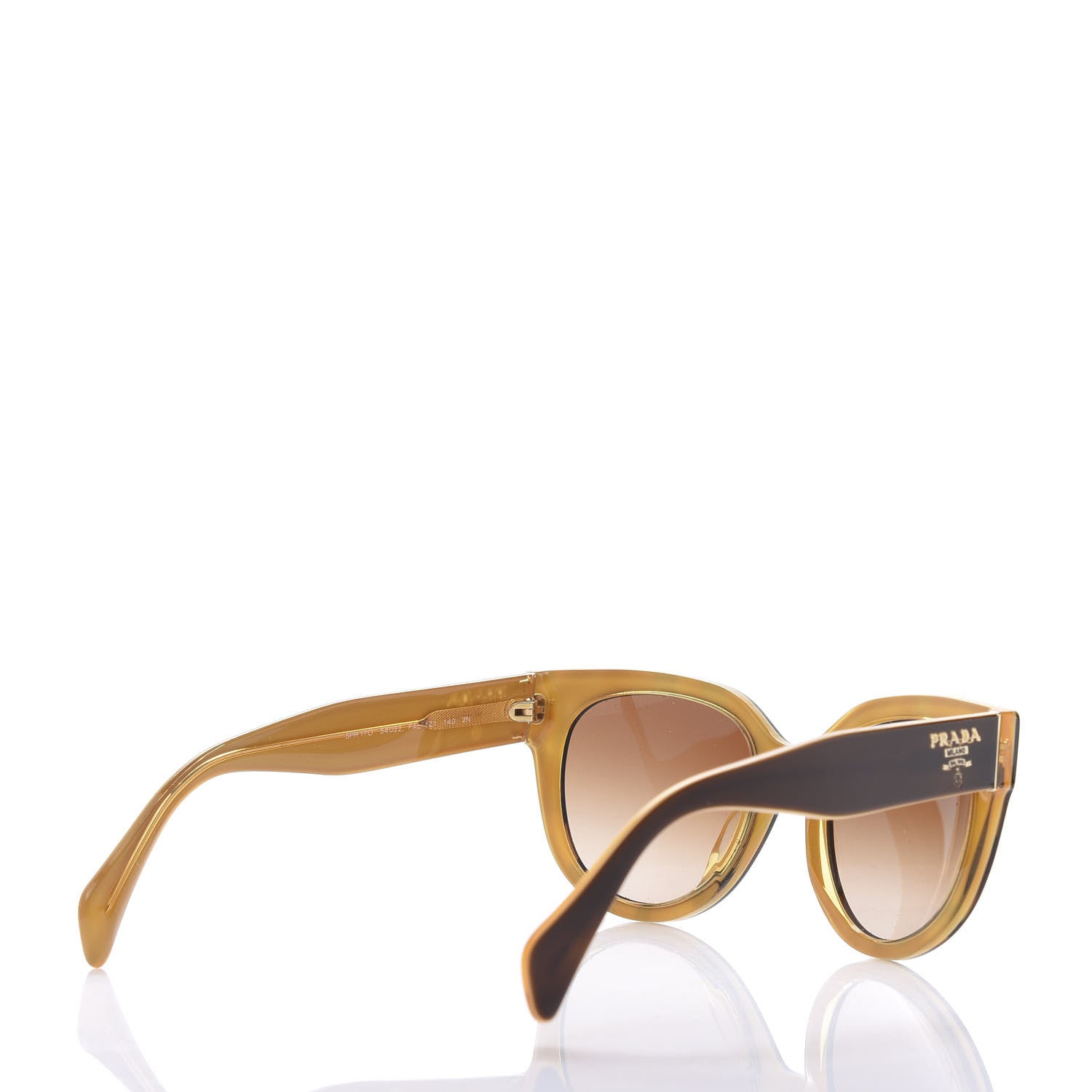 Prada Acetate Sunglasses SPR 17O Tortoise 4 of 8