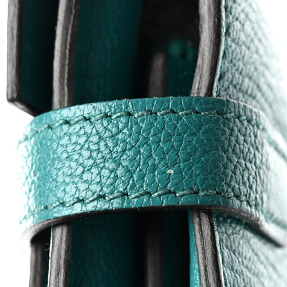 Hermes Chevre Mysore Kelly Longue Wallet Bleu Paon 13 of 18
