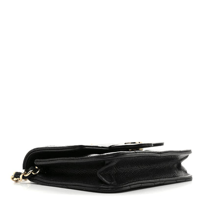 Chanel Caviar Quilted Mini Clutch With Chain Black 4 of 11