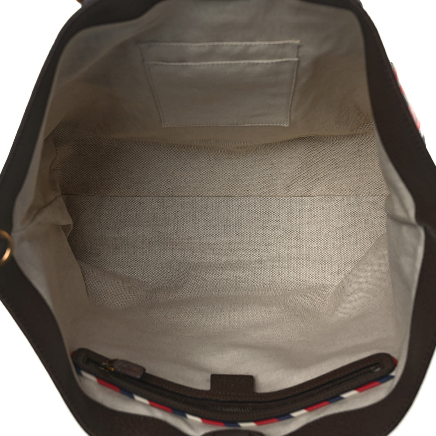 Gucci Soft GG Supreme Monogram Courrier Medium Crossbody Tote Beige New Acero 5 of 9