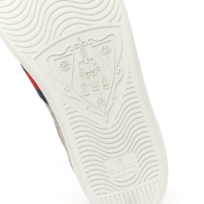 Gucci GG Supreme Monogram Womens Ace Low-Top Sneaker 35.5 Beige 7 of 10