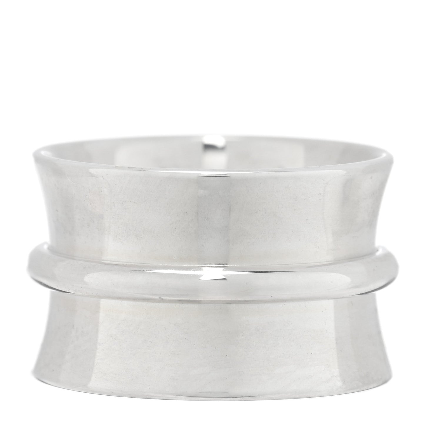 Sterling Silver Wide 1837 Band Ring 48 4.5