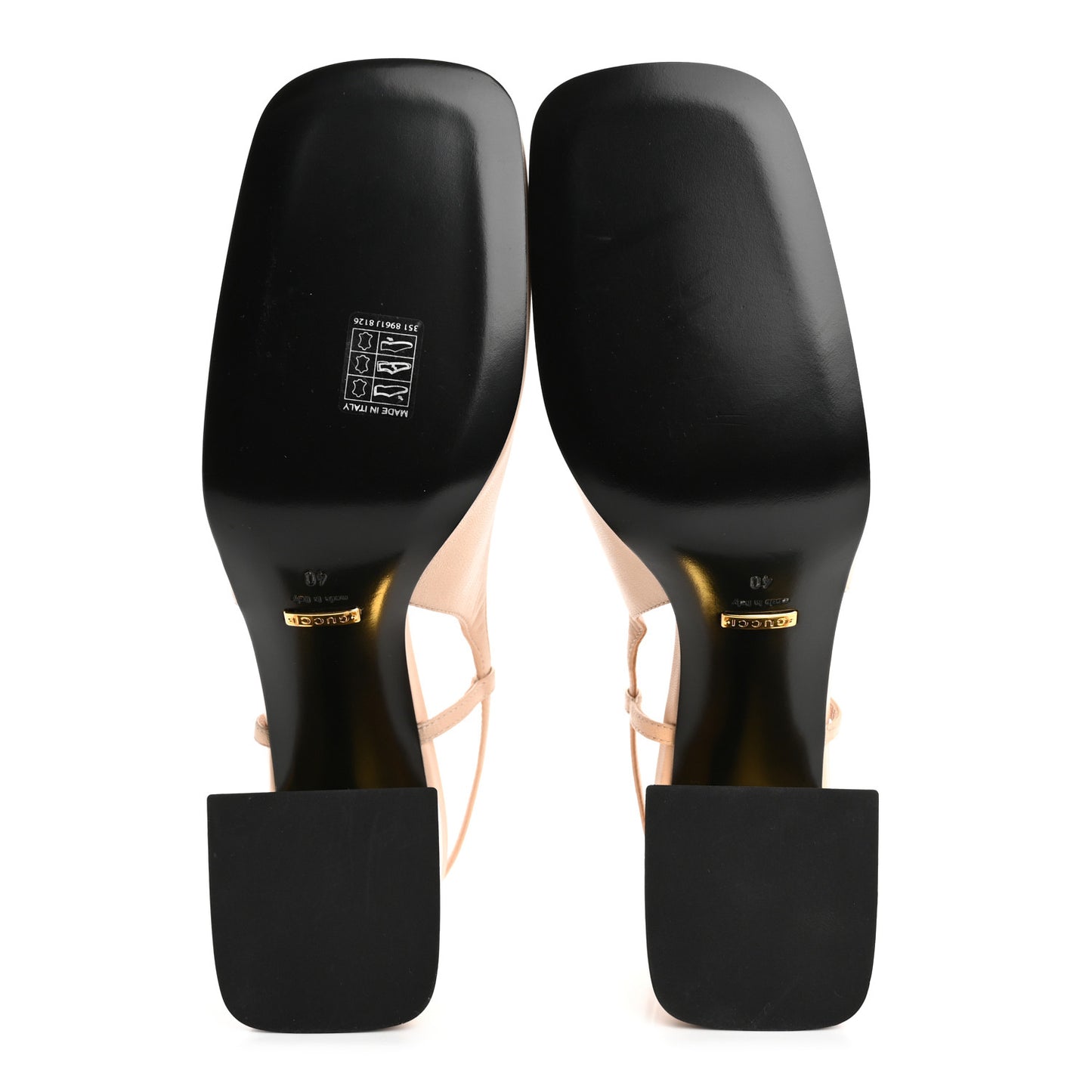 Malaga Kid Horsebit 75mm Slingback Pumps 40 Skin Rose