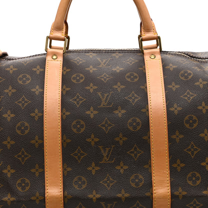 Louis Vuitton Monogram Keepall Bandouliere 60 7 of 9