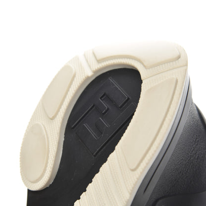 Fendi Vernice High-Tech Womens FFluid Zip Up Sneakers 37.5 Black White 9 of 14