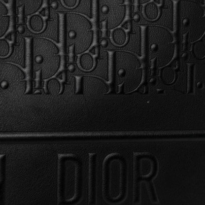 Christian Dior Oblique Calfskin Embossed Large Book Tote Black 13 of 16