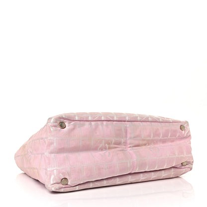 Chanel Nylon Medium Travel Tote Pink 3 of 8