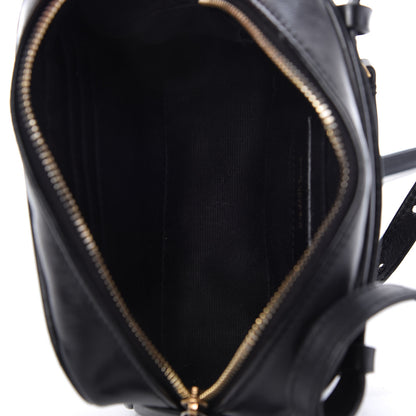 Saint Laurent Calfskin Matelasse Monogram Lou Belt Bag Black 5 of 10