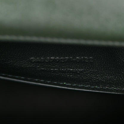Saint Laurent Smooth Calfskin Medium Manhattan Shoulder Bag Dark Green 7 of 10