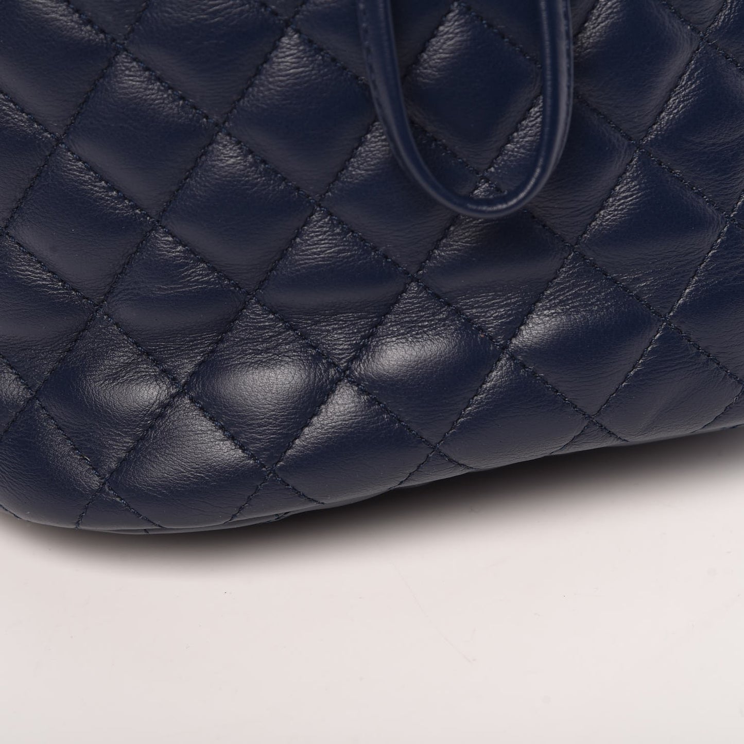 Calfskin Quilted Small Urban Spirit Backpack Blue