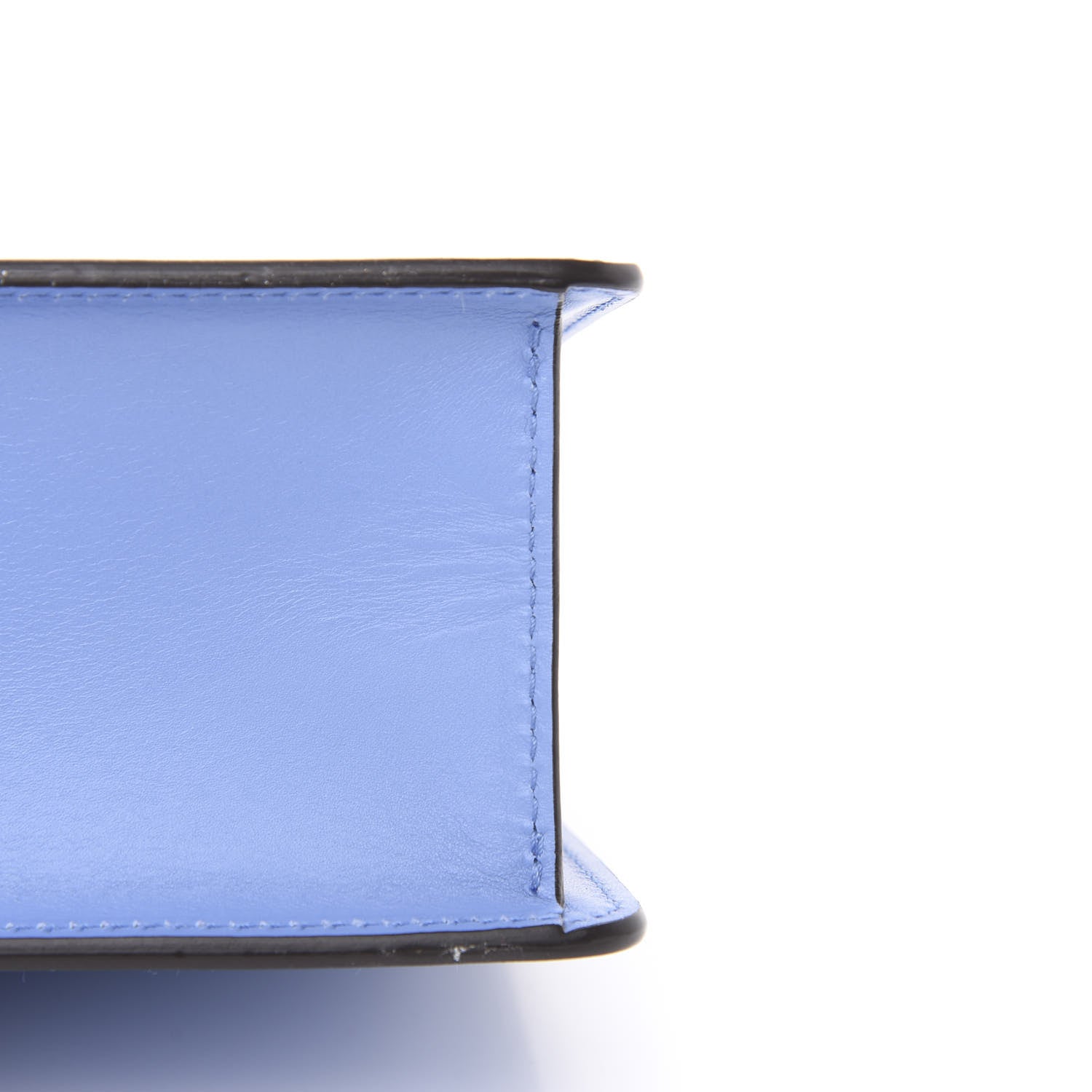 Gucci Calfskin Small Sylvie Shoulder Bag Clear Sky Blue 10 of 13