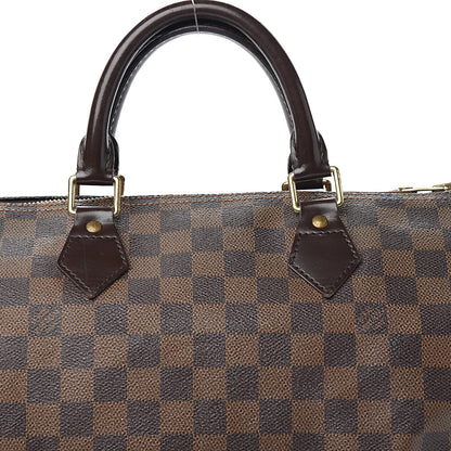 Louis Vuitton Damier Ebene Speedy 30 10 of 11