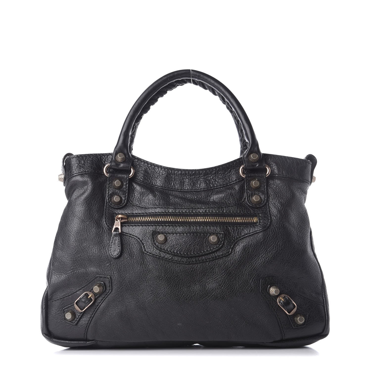 Balenciaga Agneau Giant 12 Rose Gold Hardware Town Black 1 of 8