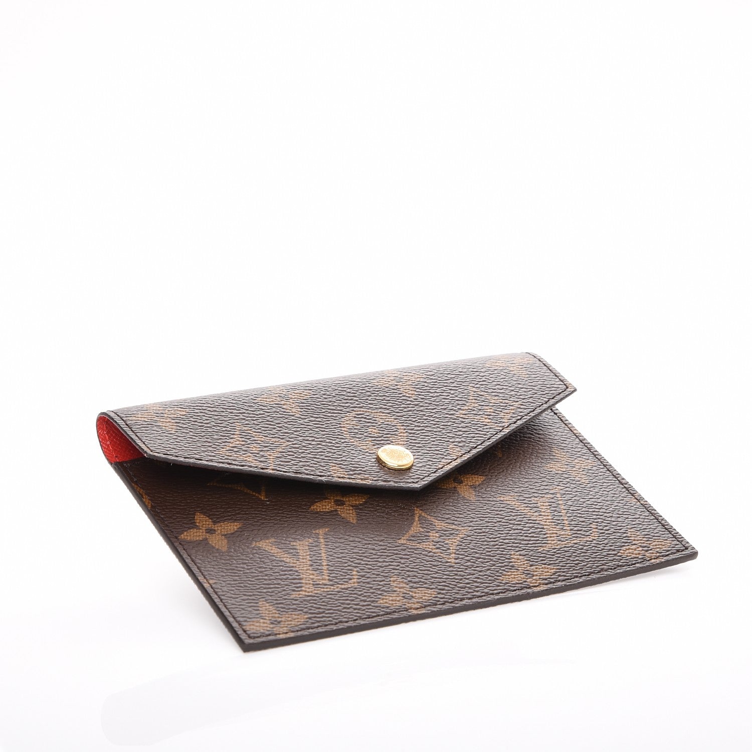 Louis Vuitton Monogram Daily Organizer Envelope Insert Red 4 of 7
