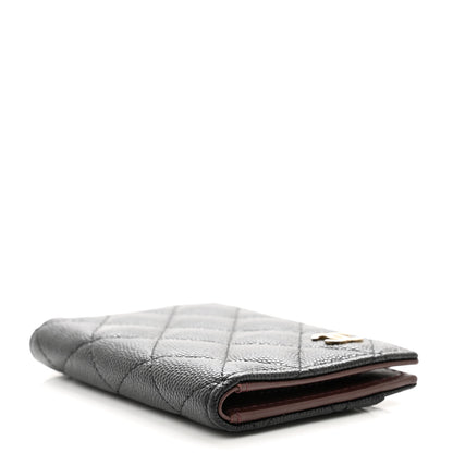 Chanel Caviar Quilted Card Holder Wallet Black 4 of 9