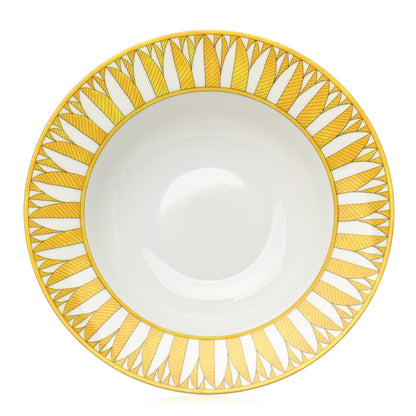 Hermes Porcelain Soleil d'Hermes Pasta Plate Set of 2 3 of 7