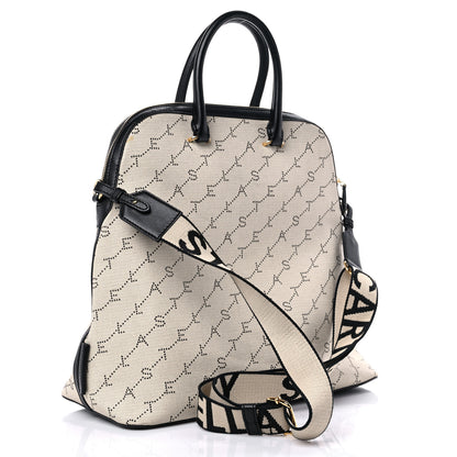 Stella McCartney Canvas Stella Logo Shoulder Bag Neutral 2 of 7