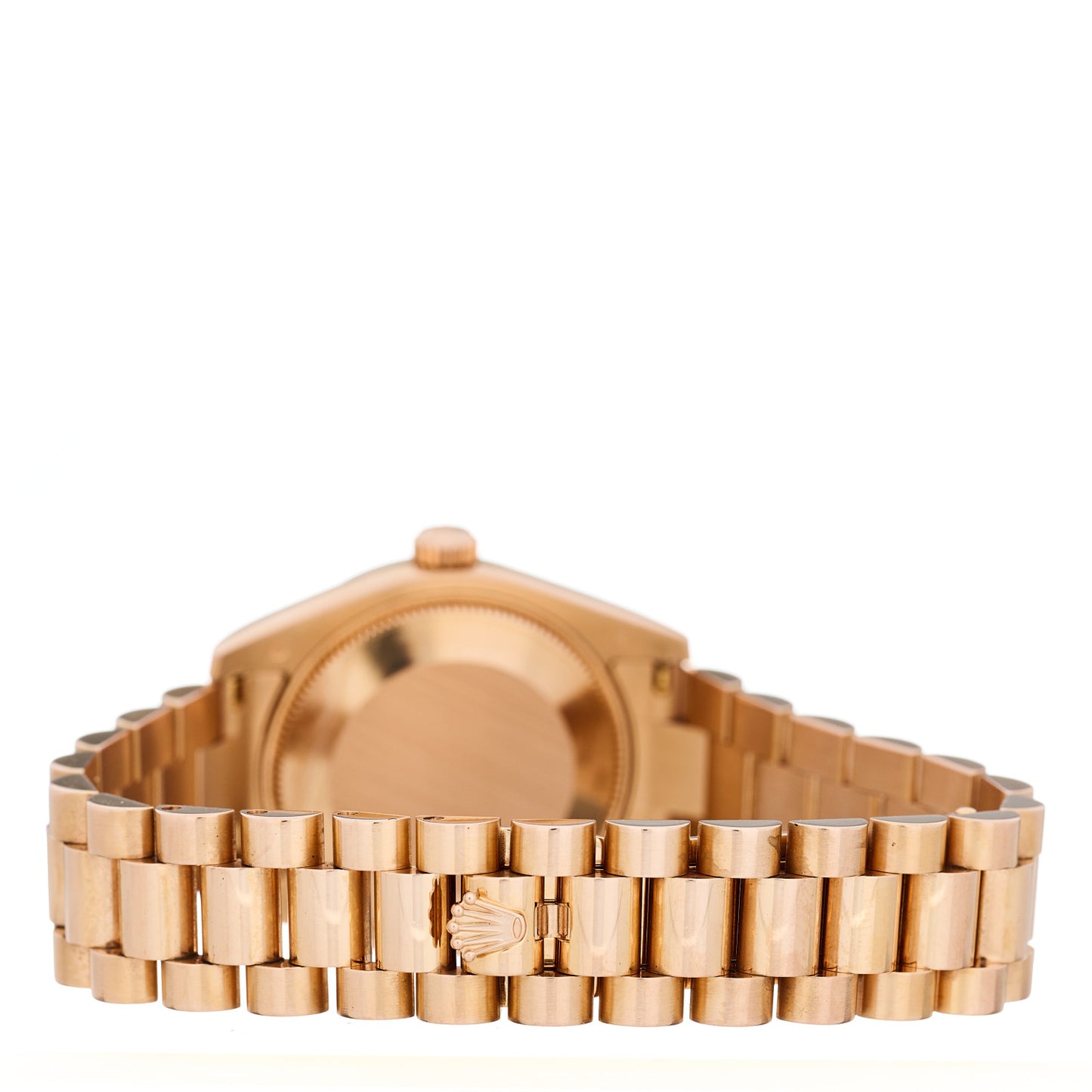 18K Everose Gold Diamond Mother of Pearl 31mm Oyster Perpetual Datejust President Watch 178245