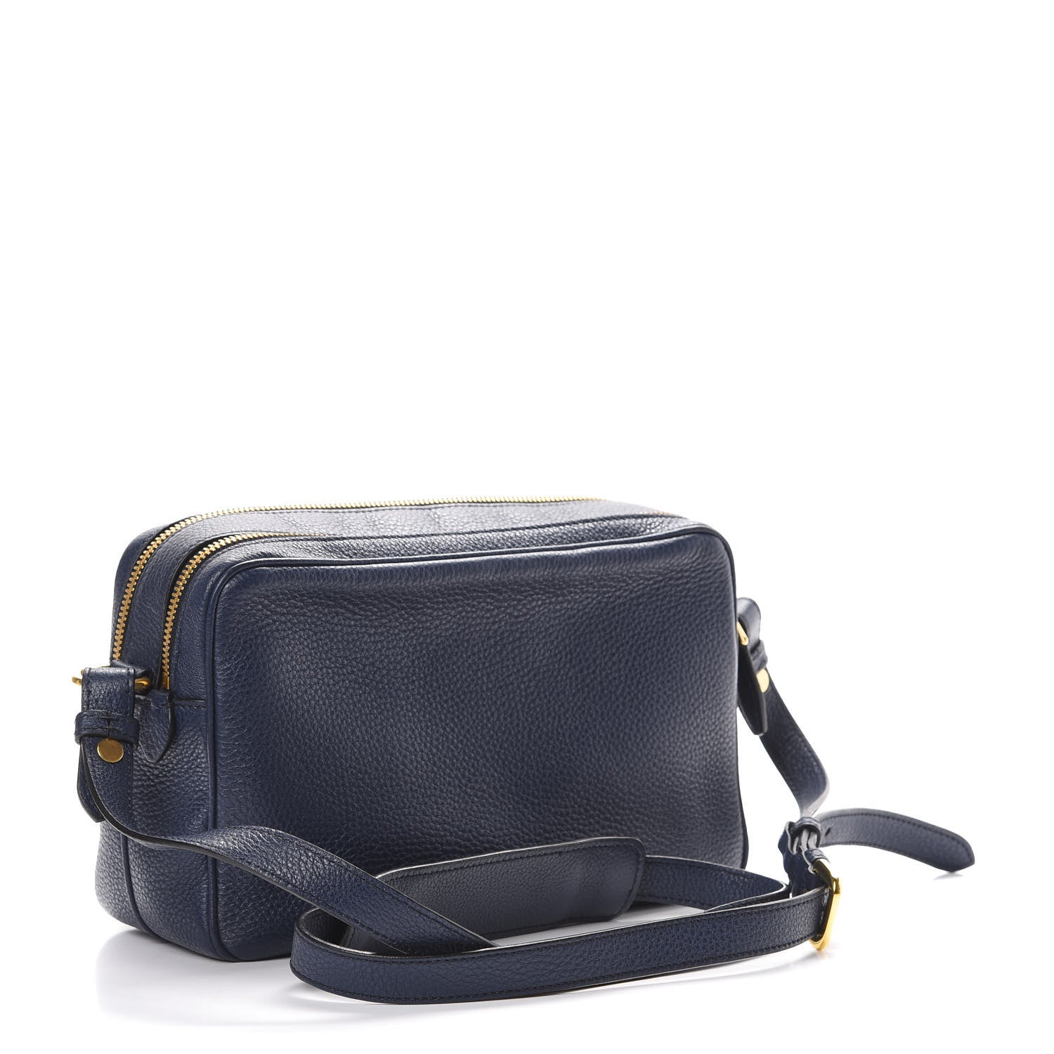 Prada Vitello Phenix Camera Bag Baltico 2 of 10