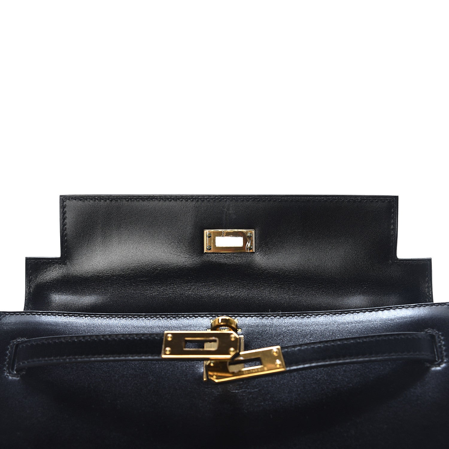 Hermes Box Kelly Sellier 25 Black 27 of 38